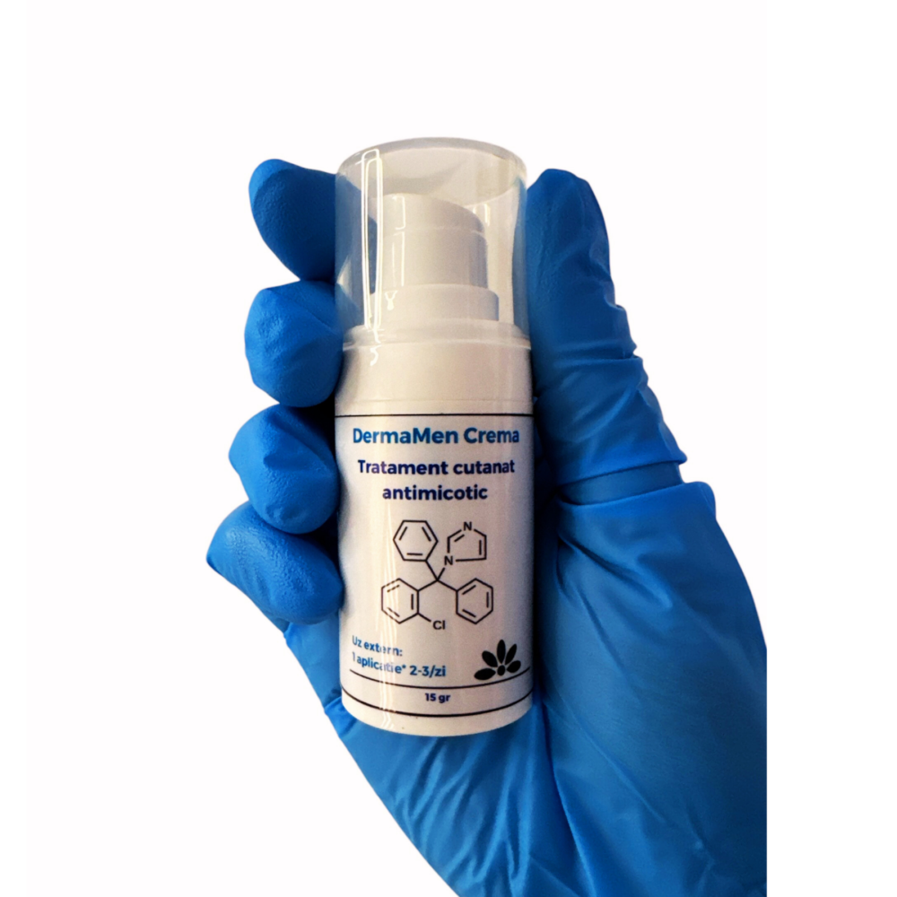 alt= Tratament candidoză bărbați – Dermamen cremă antimicotică Apothek