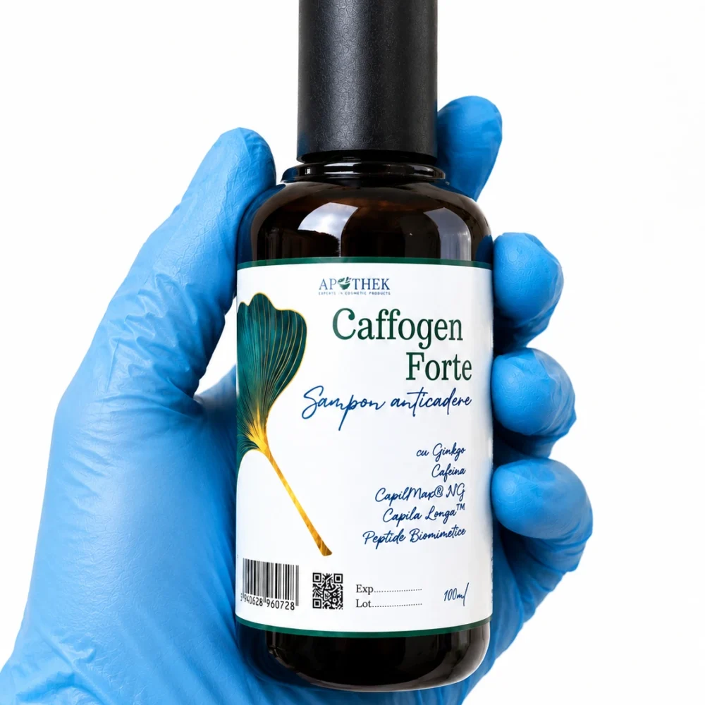 alt= Ingrediente active Caffogen Forte cafeină ginkgo biloba celule stem