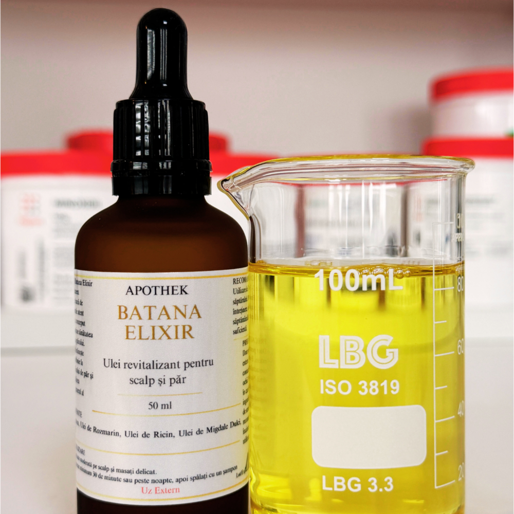 alt= Textura uleiului de Batana pentru regenerarea părului
