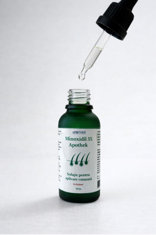 alt= minoxidil 5 apothek tratament cadere par aplicare corecta